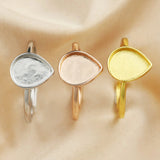 Breast Milk Resin Star Ring Setting 925 Sterling Silver DIY Ring