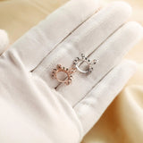 Animal Crab Oval Pendant Setting, 925 Sterling Silver