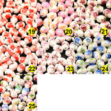 8x10MM Flower Oval Ceramic Beads for Jewelry Making