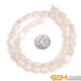 8x10mm Natural Stone Oval Beads - Jades, Amethysts, Agates
