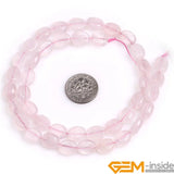 8x10mm Natural Stone Oval Beads - Jades, Amethysts, Agates