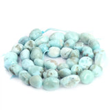 8x10mm Larimar Natural Stone Beads Strand 15inch