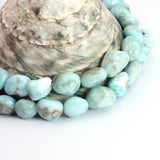 8x10mm Larimar Natural Stone Beads Strand 15inch