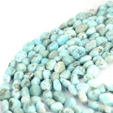 8x10mm Larimar Natural Stone Beads Strand 15inch