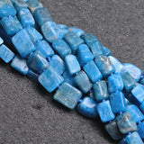 8x10mm Faceted Apatite Beads for Jewelry Making 15''
