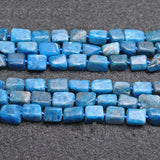 8x10mm Faceted Apatite Beads for Jewelry Making 15''