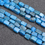 8x10mm Faceted Apatite Beads for Jewelry Making 15''