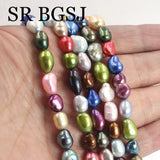 8x10mm Freshwater Pearl Beads for Jewelry Making DIY Bracelet Necklace