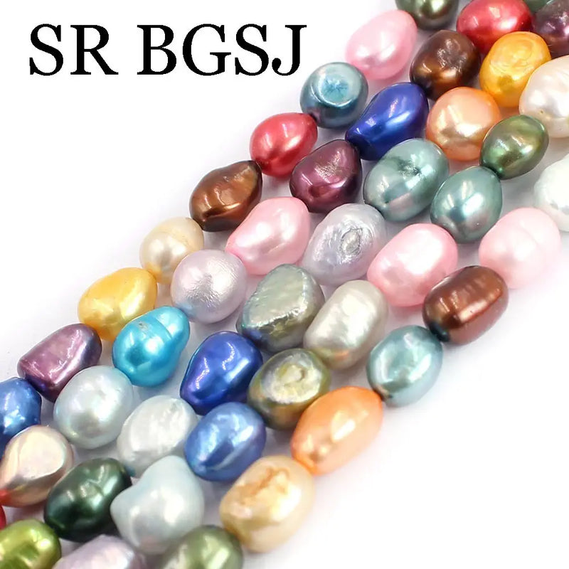 8x10mm Freshwater Pearl Beads for Jewelry Making DIY Bracelet Necklace