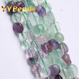 8x10mm Natural Fluorite Beads for DIY Jewelry Making