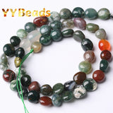 8x10mm Natural Indian Agates Beads for Jewelry Making DIY
