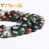 8x10mm Natural Indian Agates Beads for Jewelry Making DIY