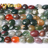 8x10mm Natural Indian Agates Beads for Jewelry Making DIY