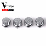 8x10mm Natural Stone Buddha Hematite Beads Charm Accessories Beads