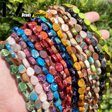 8x10mm Sea Sediment Jaspers Water Drop Beads for Jewelry Making DIY