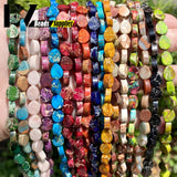 8x10mm Sea Sediment Jaspers Water Drop Beads for Jewelry Making DIY