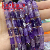 Natural Faceted Apatite Quartz Citrines Aquamarina Amethysts Beads