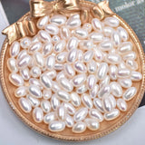8x11mm Natural Fresh Water Drop Pearl Beads for Jewelry Making