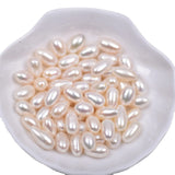 8x11mm Natural Fresh Water Drop Pearl Beads for Jewelry Making