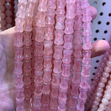 8x11mm Rose Quartz Beads 15'' DIY Loose Beads For Jewelry Making