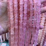 8x11mm Rose Quartz Beads 15'' DIY Loose Beads For Jewelry Making