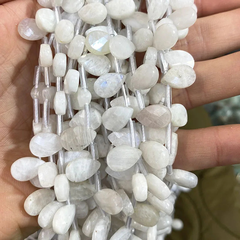 8x12m Natural Stone Beads for Jewelry Making DIY Bracelets Necklace