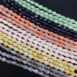 8x12mm Tiger Eye Water Drop Stone Beads for Jewelry Making