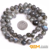8x12mm Mixed Natural Stone Beads Assortment 15 Inches