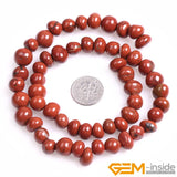 8x12mm Mixed Natural Stone Beads Assortment 15 Inches
