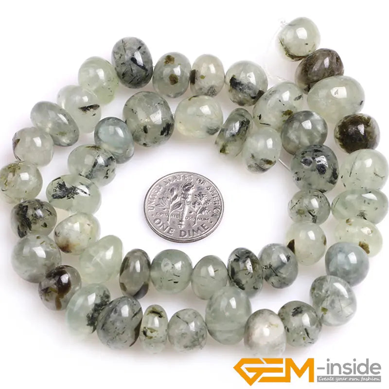 8x12mm Mixed Natural Stone Beads Assortment 15 Inches