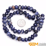 8x12mm Mixed Natural Stone Beads Assortment 15 Inches