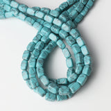 8x12mm Turquoise Stone Spacer Bead for DIY Bracelet Jewelry