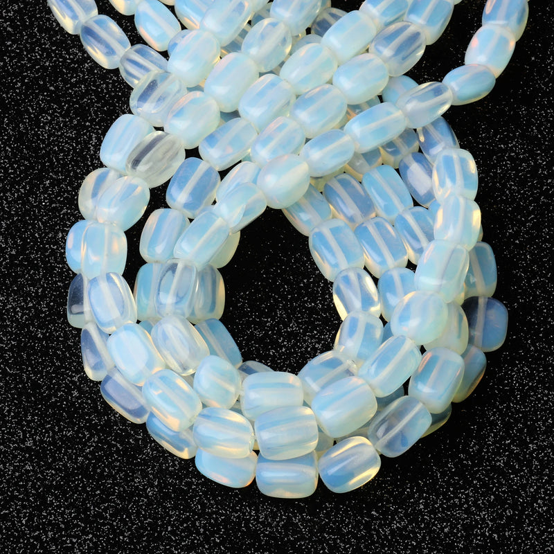 Irregular Opal Stone Beads Natural Loose Spacer Bead 15''