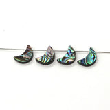 Moon Abalone Bead Charm DIY Bracelet Necklace Earrings Gift 5 Pack