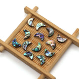 Moon Abalone Bead Charm DIY Bracelet Necklace Earrings Gift 5 Pack