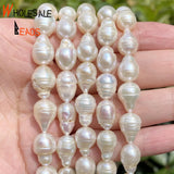 8x12mm Natural Freshwater Baroque Shape Pearl Beads Loose Beads