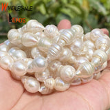 8x12mm Natural Freshwater Baroque Shape Pearl Beads Loose Beads