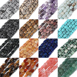 8x12mm Natural Quartz Cube Beads for Jewelry Making