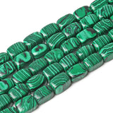 8x12mm Green Malachite Cube Loose Beads for Jewelry Making