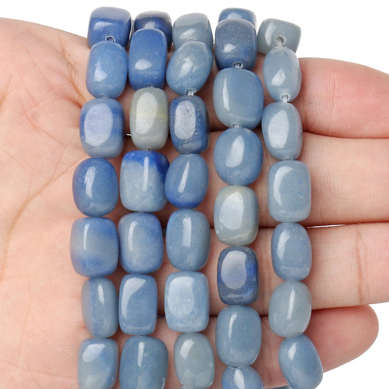 8x12mm Aventurine Tube Beads for Jewelry Making