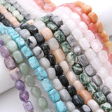 8x12mm Natural Stone Beads Bracelet DIY Making