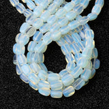 8x12mm Natural Opal Cube Shape Beads for Jewelry Making