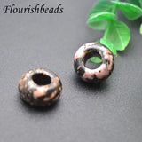 8x14mm Gemstone 6mm Hole Beads Abacus Shape 20pcs/lot
