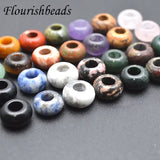 8x14mm Gemstone 6mm Hole Beads Abacus Shape 20pcs/lot