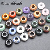 8x14mm Gemstone 6mm Hole Beads Abacus Shape 20pcs/lot