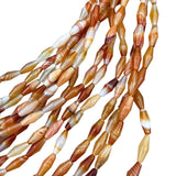 8x15mm Sardonyx Oval Beads Red Agate Matter Loose Spacer Beads 15 inch