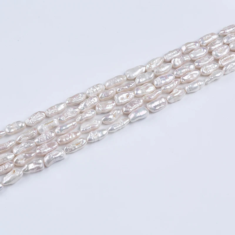 8x18mm Freshwater Biwa Pearl Strand for Jewelry Making
