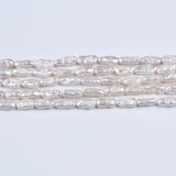 8x18mm Freshwater Biwa Pearl Strand for Jewelry Making