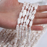 8x18mm Freshwater Biwa Pearl Strand for Jewelry Making