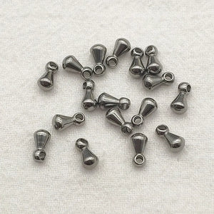 200pcs Stainless Steel Pendant Drop Charm DIY Jewelry Making